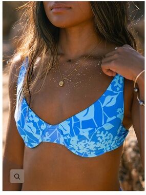 Sunbleached Swim Daisy top- Casablanca XL